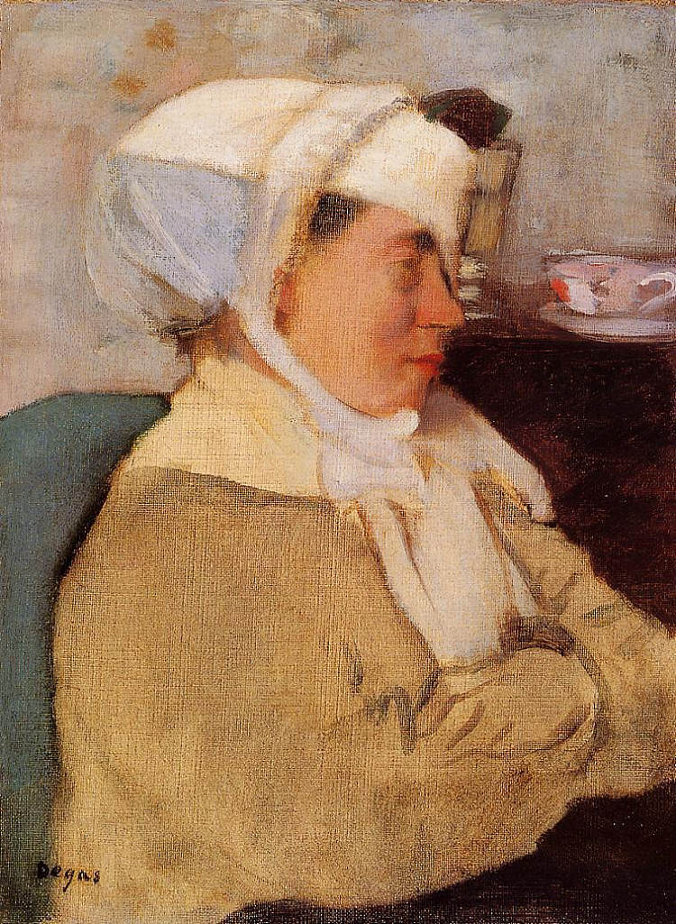 带绷带的女人 Woman with a Bandage (1871 - 1873),埃德加·德加