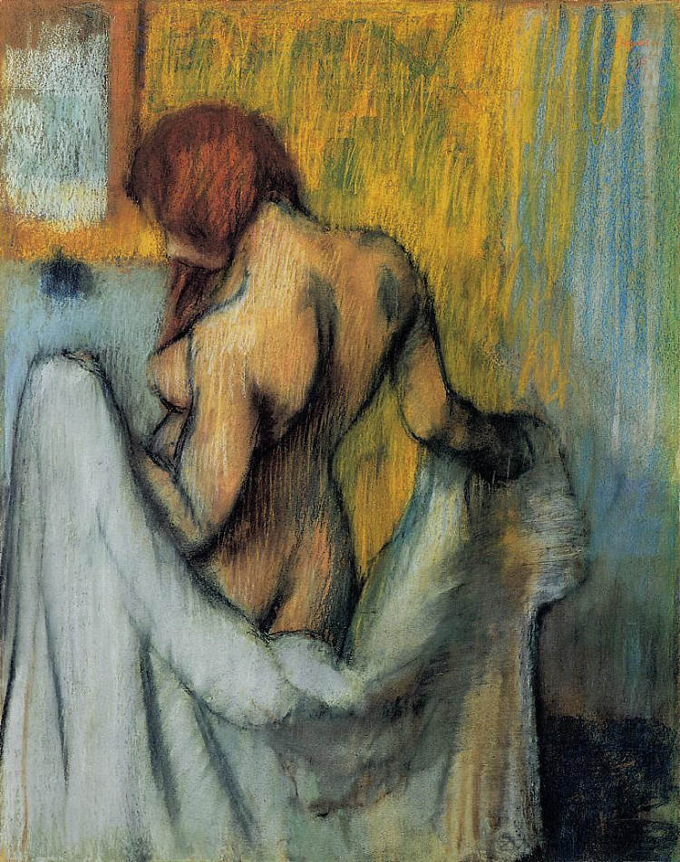 拿毛巾的女人 Woman with a Towel (1898),埃德加·德加