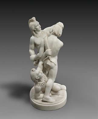 印度战斗 Indian Combat (1868)，埃德莫尼亚·刘易斯