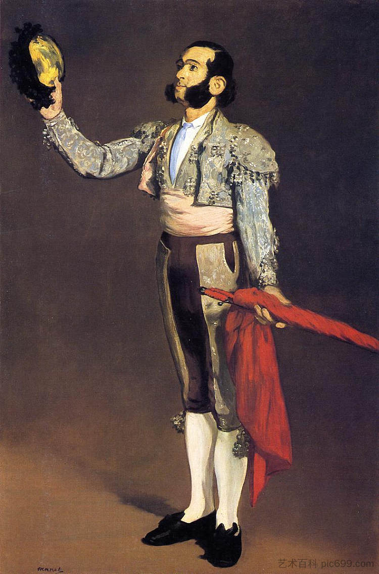 斗牛士 A matador (1867; Paris,France  )，爱德华·马奈