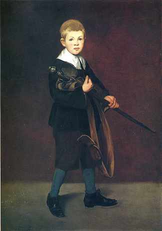 带剑的男孩 Boy with a sword (1861; Paris,France                     )，爱德华·马奈