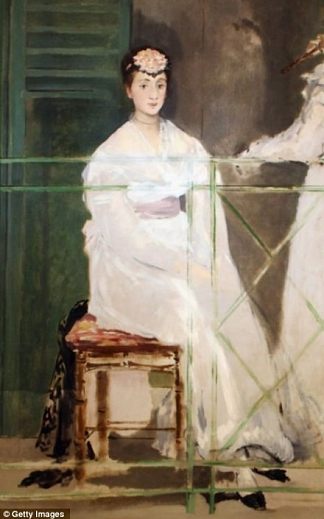 克劳斯小姐的肖像 Portrait of Mademoiselle Claus (1868)，爱德华·马奈