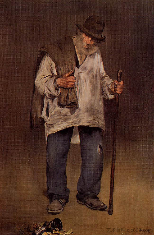 拾荒者 The ragpicker (1869; Paris,France  )，爱德华·马奈