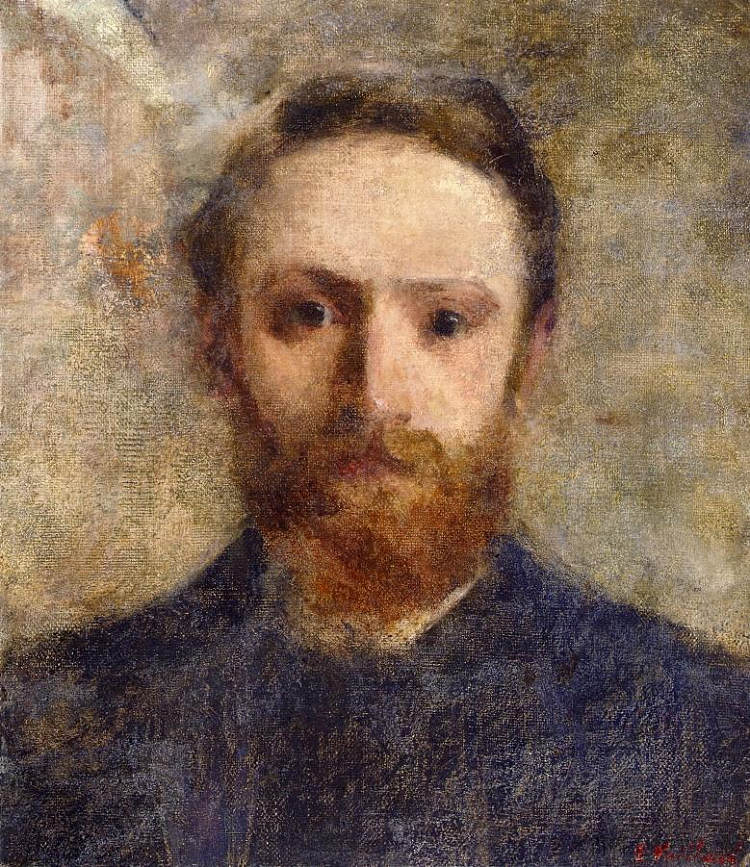 自画像 Self-Portrait (1889)，爱德华·维亚尔