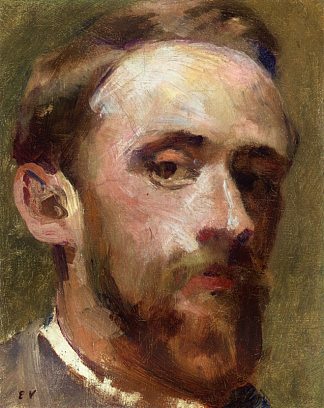 自画像 Self-Portrait (1888)，爱德华·维亚尔