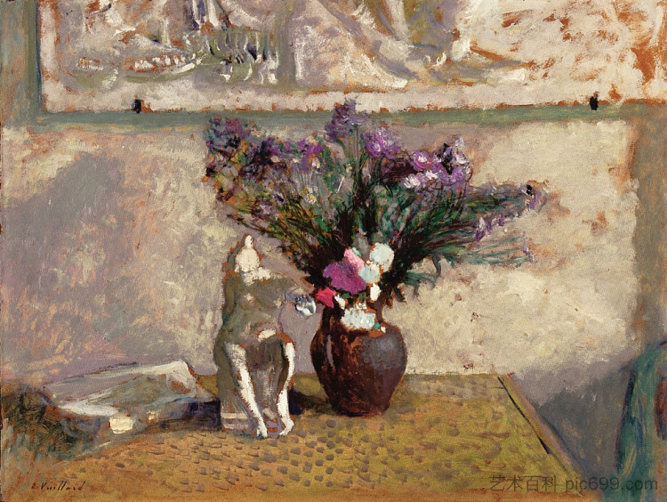 静物与丽达 Still Life with Leda (1902)，爱德华·维亚尔