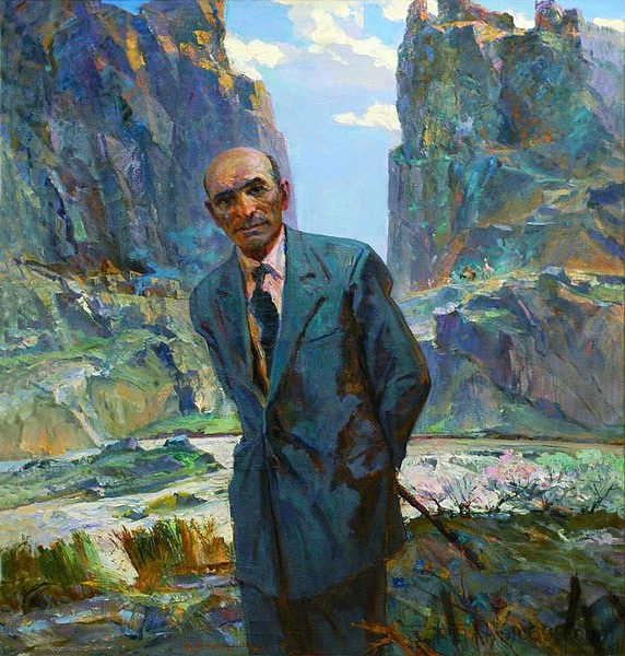 德雷尼克·德米尔奇扬的肖像 Portrait of Derenik Demirchyan，爱德华·伊萨别基扬