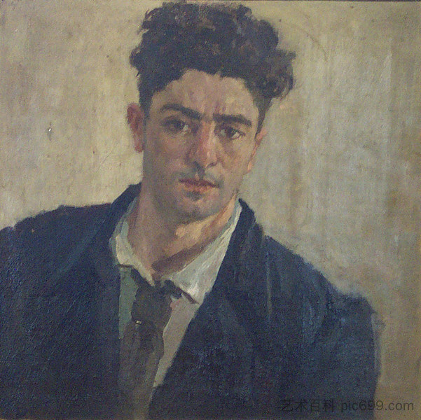 自画像 Self-portrait (1944)，爱德华·伊萨别基扬