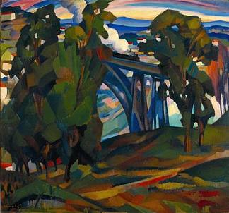 D.玛丽亚桥 A ponte de D. Maria (1925)，爱德华多·维亚拿