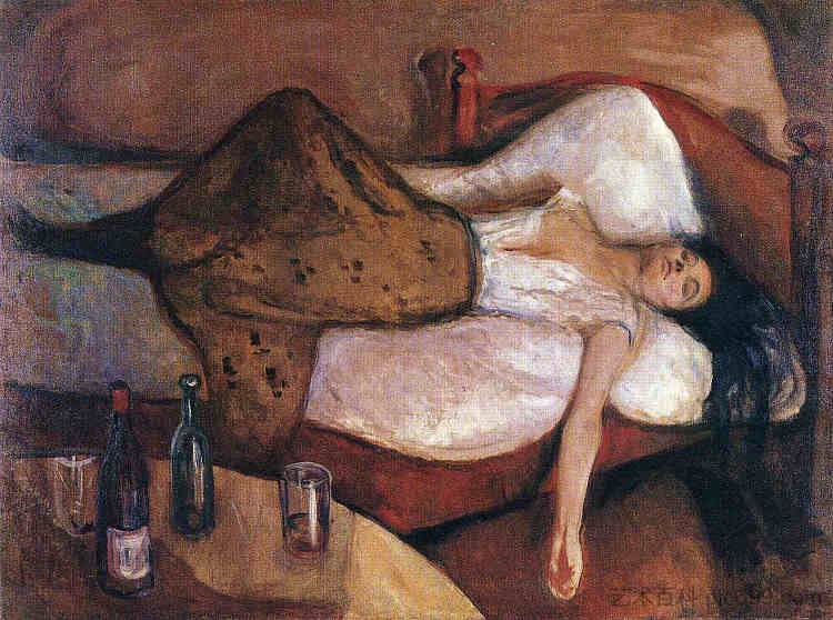 后天 The Day After (1894 - 1895),爱德华·蒙克