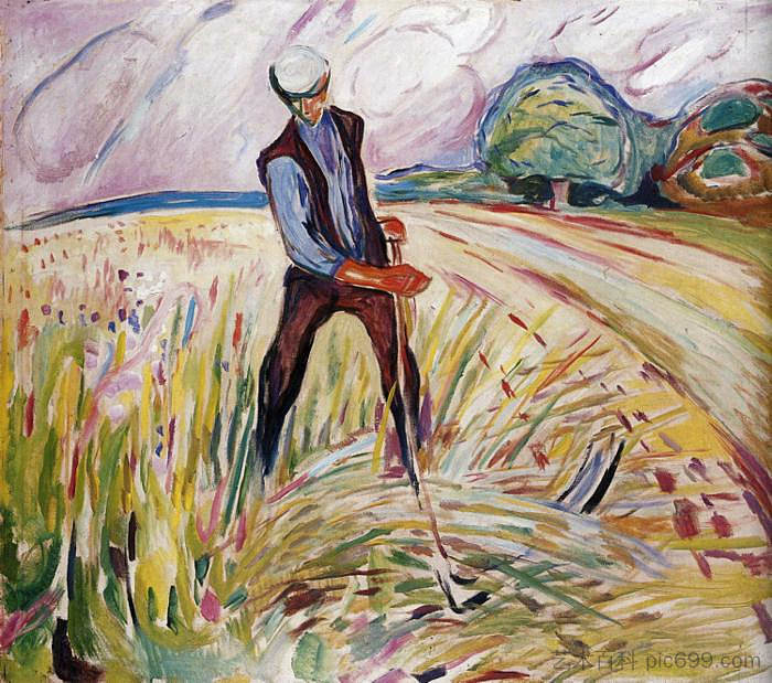 干草匠 The Haymaker (1916),爱德华·蒙克