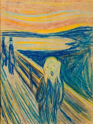 呐喊 The Scream (1893)，爱德华·蒙克