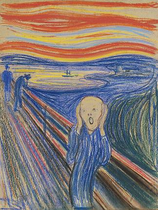 呐喊 The Scream (1895)，爱德华·蒙克