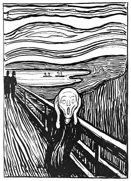 呐喊 The Scream (1895),爱德华·蒙克