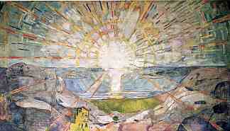 太阳 The Sun (1911 – 1916)，爱德华·蒙克