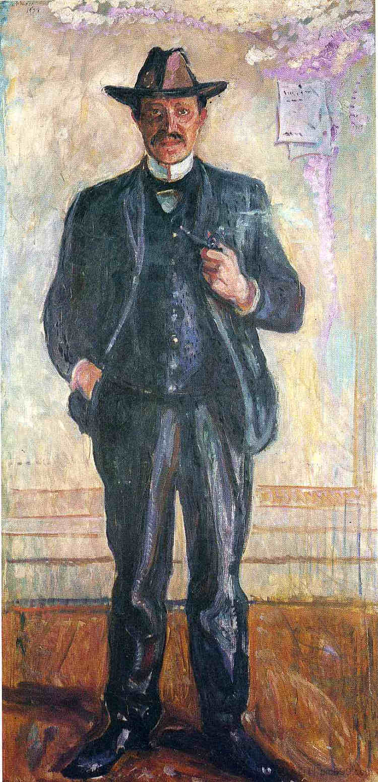 托瓦尔德·斯当 Thorvald Stang (1909),爱德华·蒙克