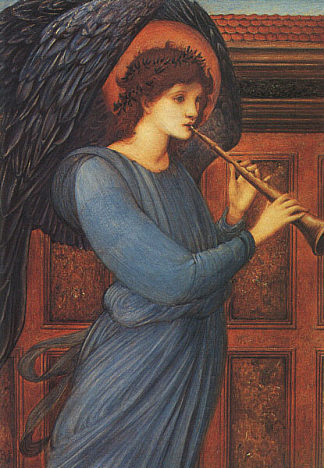天使 Angel (1881)，爱德华·伯尔尼·琼斯