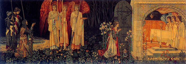 圣杯的成就 The Achievement of the Grail (1891 - 1894)，爱德华·伯尔尼·琼斯