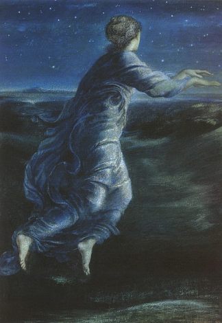 晚上 Night (1870)，爱德华·伯尔尼·琼斯