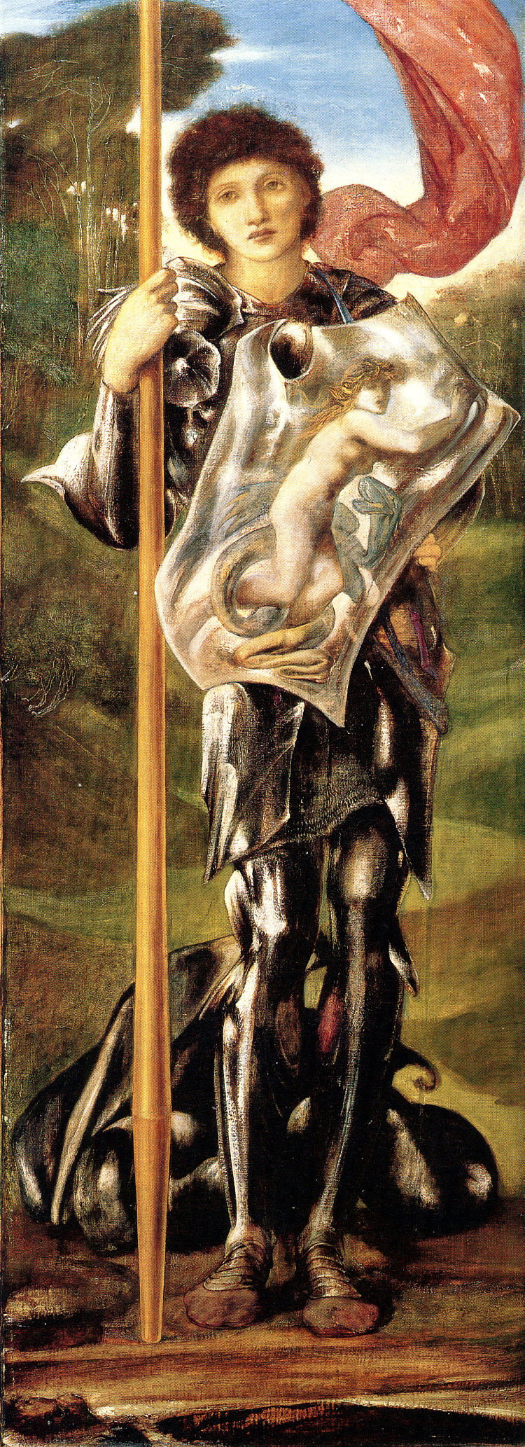 圣乔治 Saint George (1873 - 1877)，爱德华·伯尔尼·琼斯