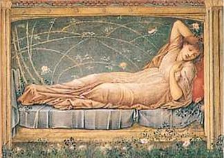 睡美人 Sleeping Beauty (1871)，爱德华·伯尔尼·琼斯
