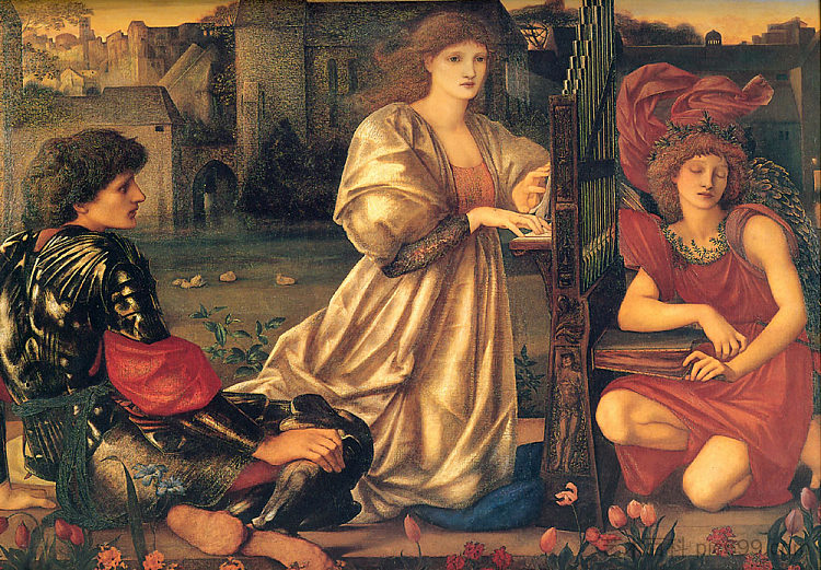 爱之歌 Song of Love (1868 - 1877),爱德华·伯尔尼·琼斯