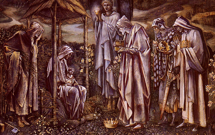 伯利恒之星 The Star Of Bethlehem (1885),爱德华·伯尔尼·琼斯