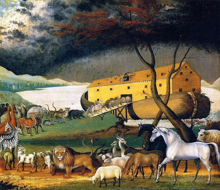 诺亚方舟 Noah's Ark (1846)，爱德华·希克斯