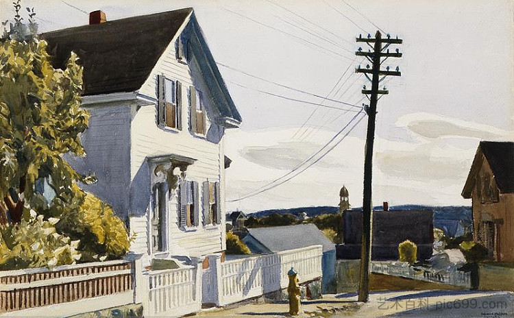 亚当之家 Adam's House (1928),爱德华·霍普