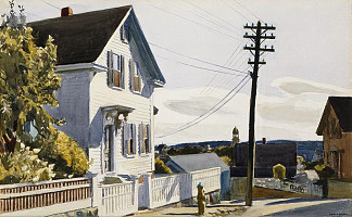 亚当之家 Adam’s House (1928)，爱德华·霍普