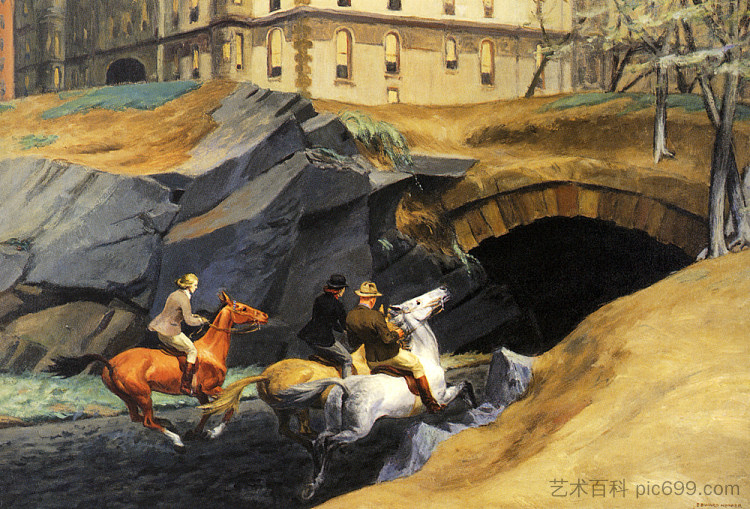 缰绳路径 Bridle Path (1939),爱德华·霍普