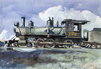 D. & R. G. 机车 D. & R. G. Locomotive (1925)，爱德华·霍普