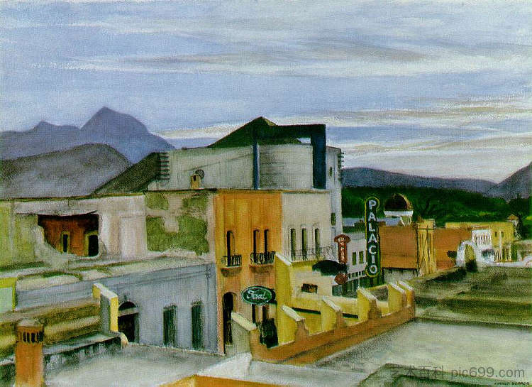 皇宫 El Palacio (1946)，爱德华·霍普