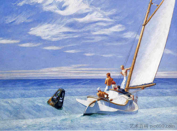 地涌 Ground Swell (1939),爱德华·霍普