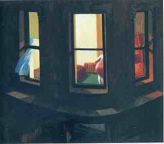 夜窗 Night Windows (1928)，爱德华·霍普