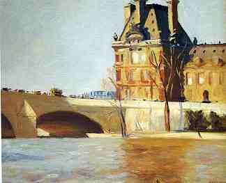 皇家大桥 Le Pont Royal (1909)，爱德华·霍普