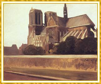 巴黎圣母院2号 Notre Dame No. 2 (1907)，爱德华·霍普