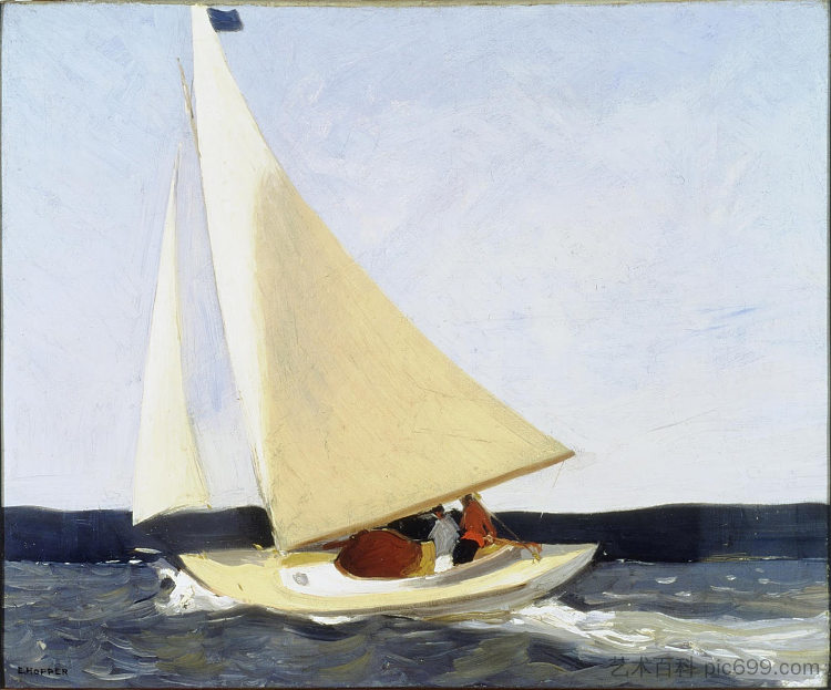 航行 Sailing (1911),爱德华·霍普