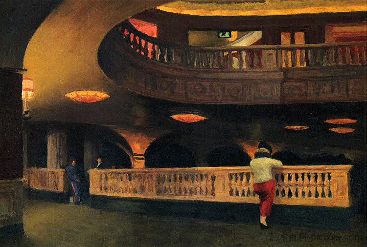谢里登剧院 Sheridan Theatre (1937),爱德华·霍普