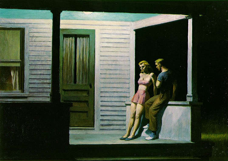夏夜 Summer Evening (1947),爱德华·霍普