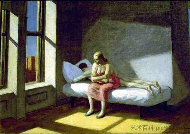 城市之夏 Summer in the City (1949)，爱德华·霍普