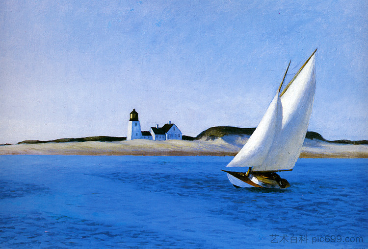 长腿 The Long Leg (c.1930),爱德华·霍普