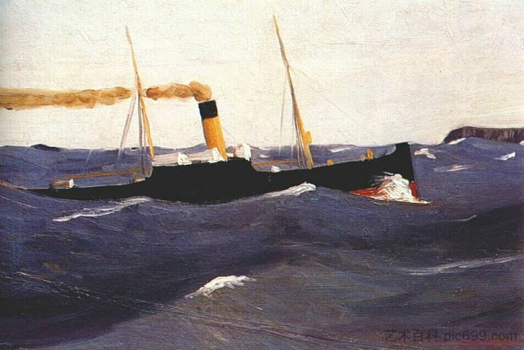 流浪汉蒸笼 Tramp Steamer (1908),爱德华·霍普