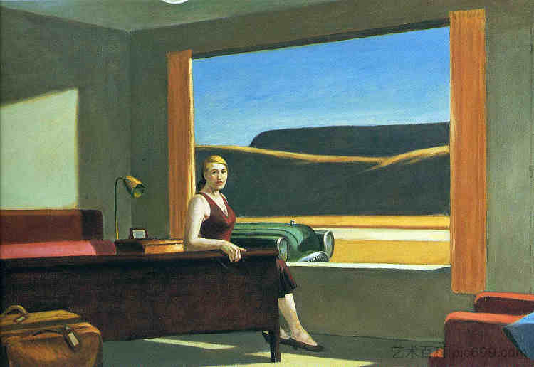西方汽车旅馆 Western Motel (1957),爱德华·霍普