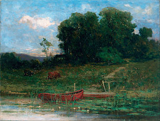 农场登陆 The Farm Landing (1892)，爱德华·米切尔·班尼斯特