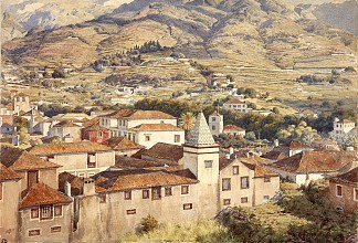 丰沙尔， 晨曦 Funchal, Morning Sun (1877)，爱德华·潘特