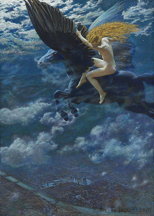 女巫 A Witch (1902),爱德华·罗伯特·休斯