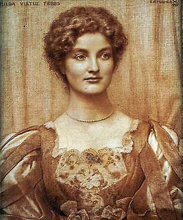 希尔达·美德·特布斯 Hilda Virtue Tebbs (1897)，爱德华·罗伯特·休斯