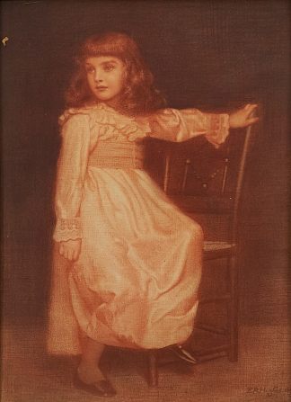 一个孩子的肖像 Portrait of a Child，爱德华·罗伯特·休斯