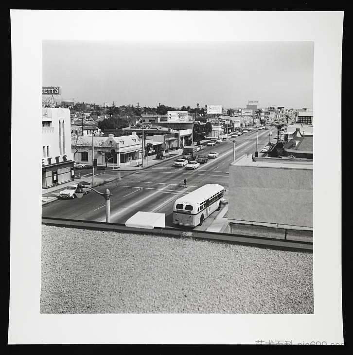 安考克（屋顶系列#4） ancock (Rooftops Series #4)，爱德华·鲁斯查